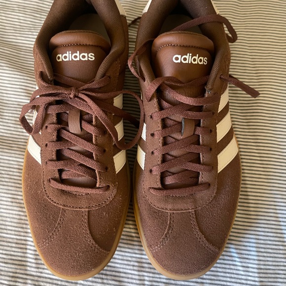 adidas VL court bold sneaker brown suede - Picture 8 of 11